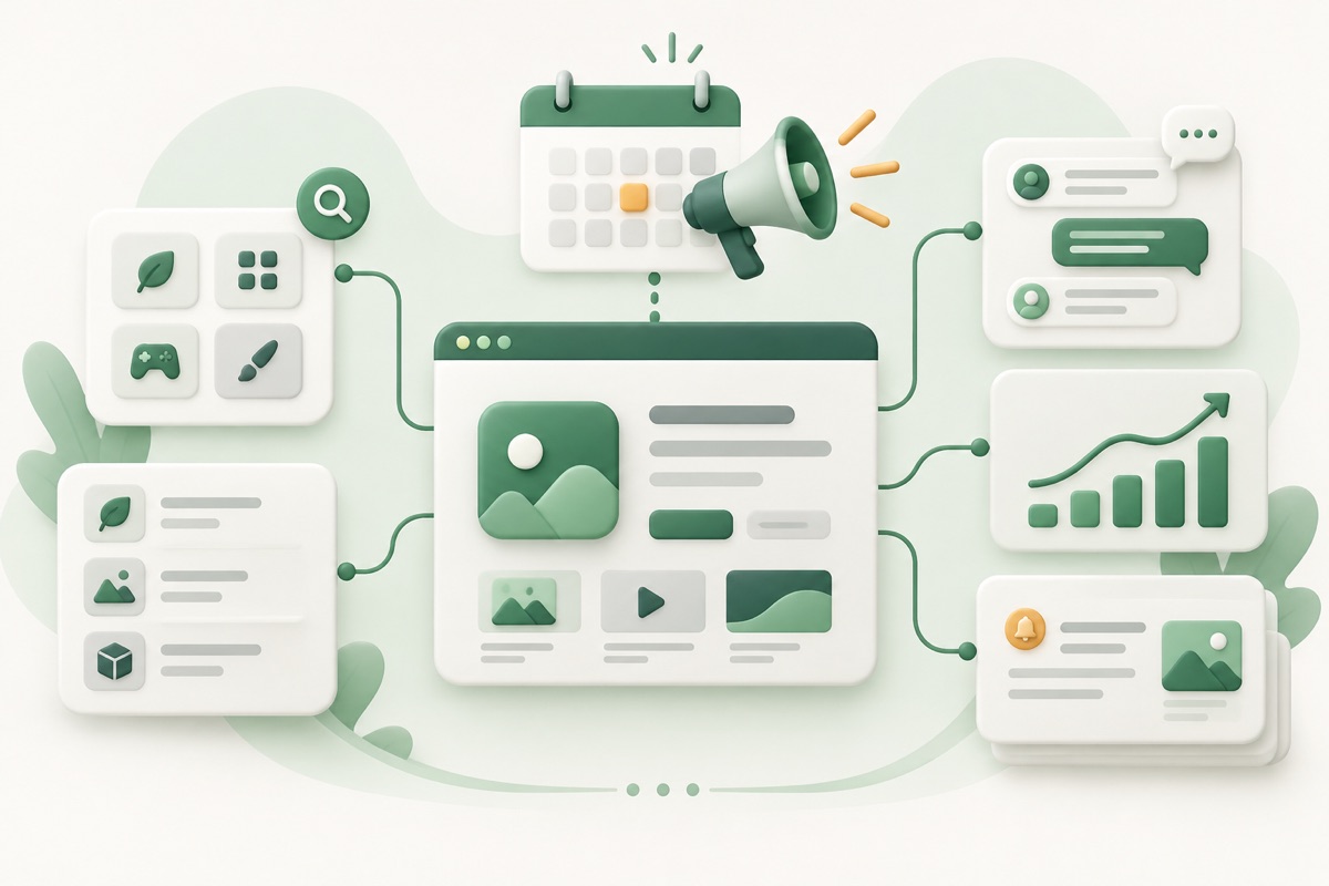 A product profile connected to launch scheduling, community feedback, and ongoing discovery