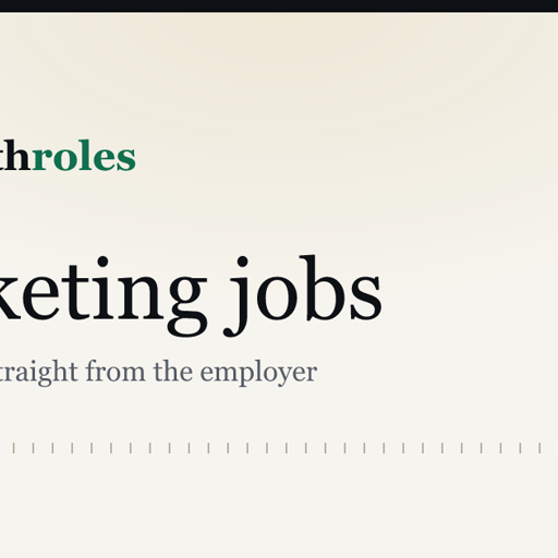 Growth Roles