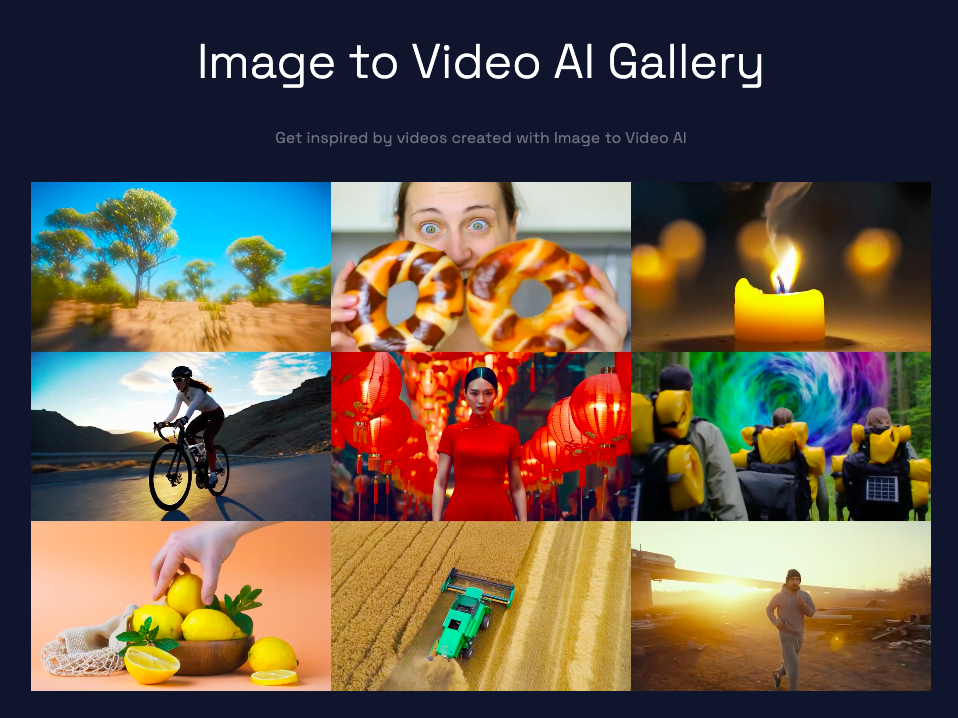 Image to Video AI features