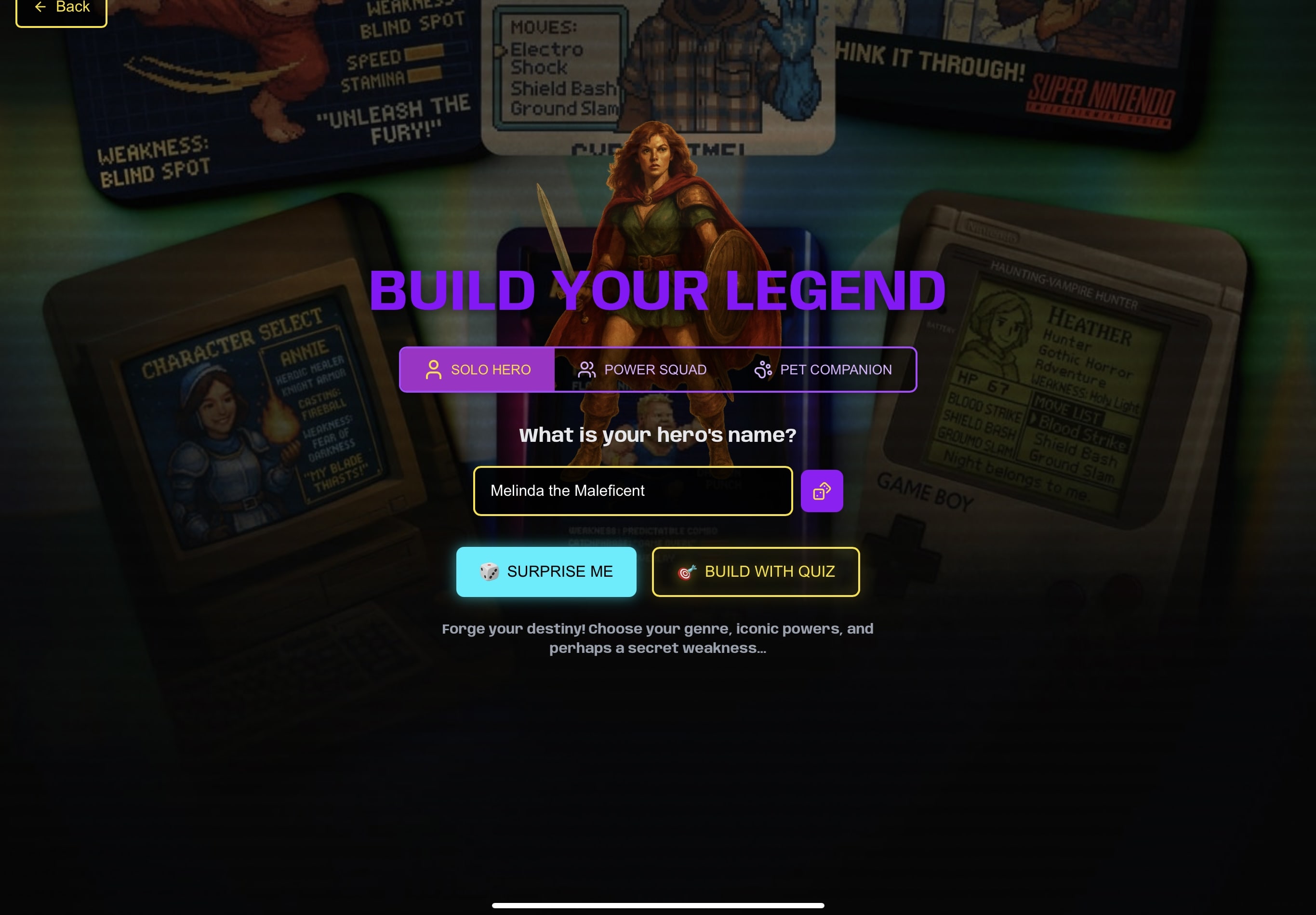 RetroGame Me features