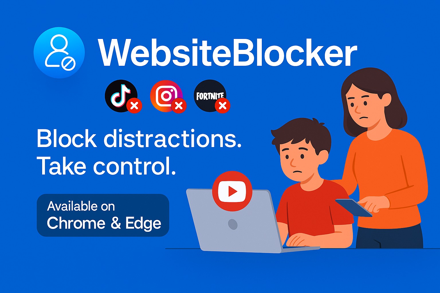 Website-Blocker features