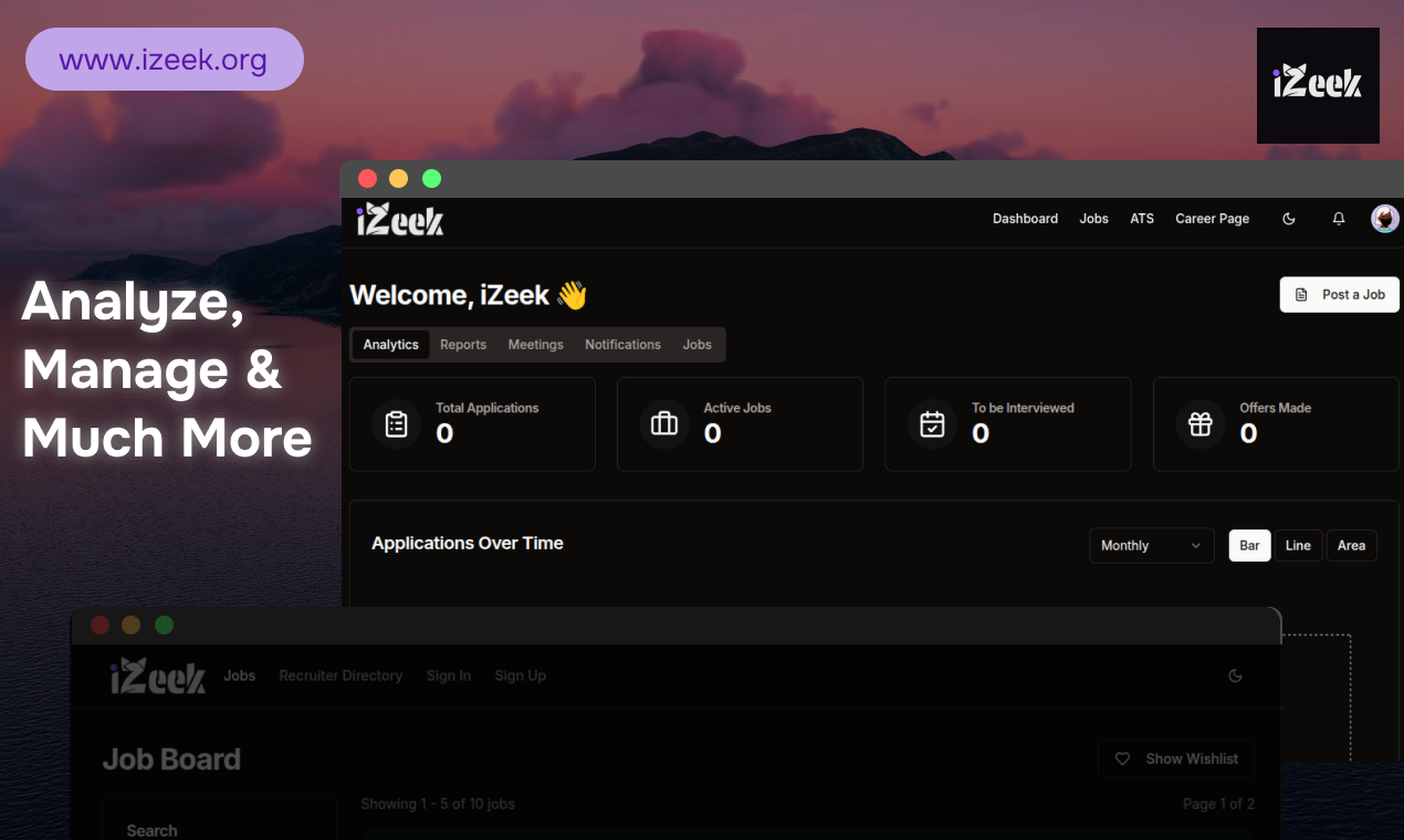 iZeek features