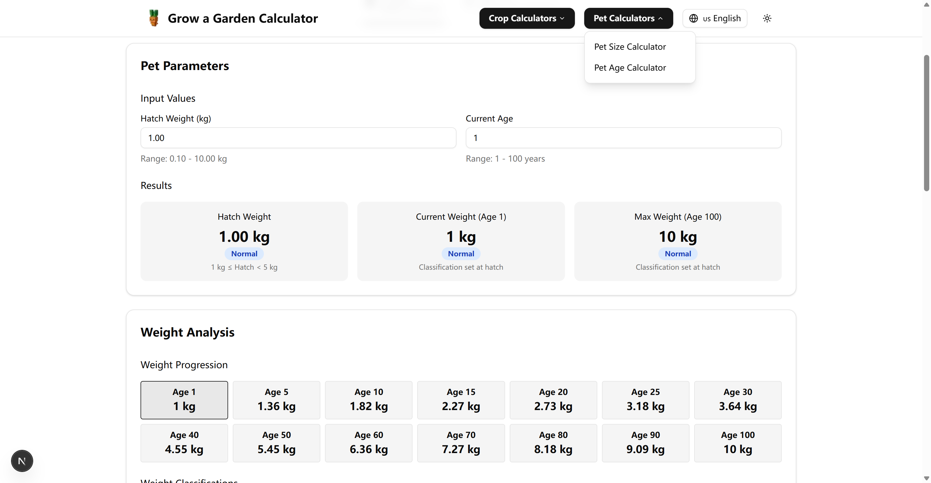 Grow a Garden Calculator new features