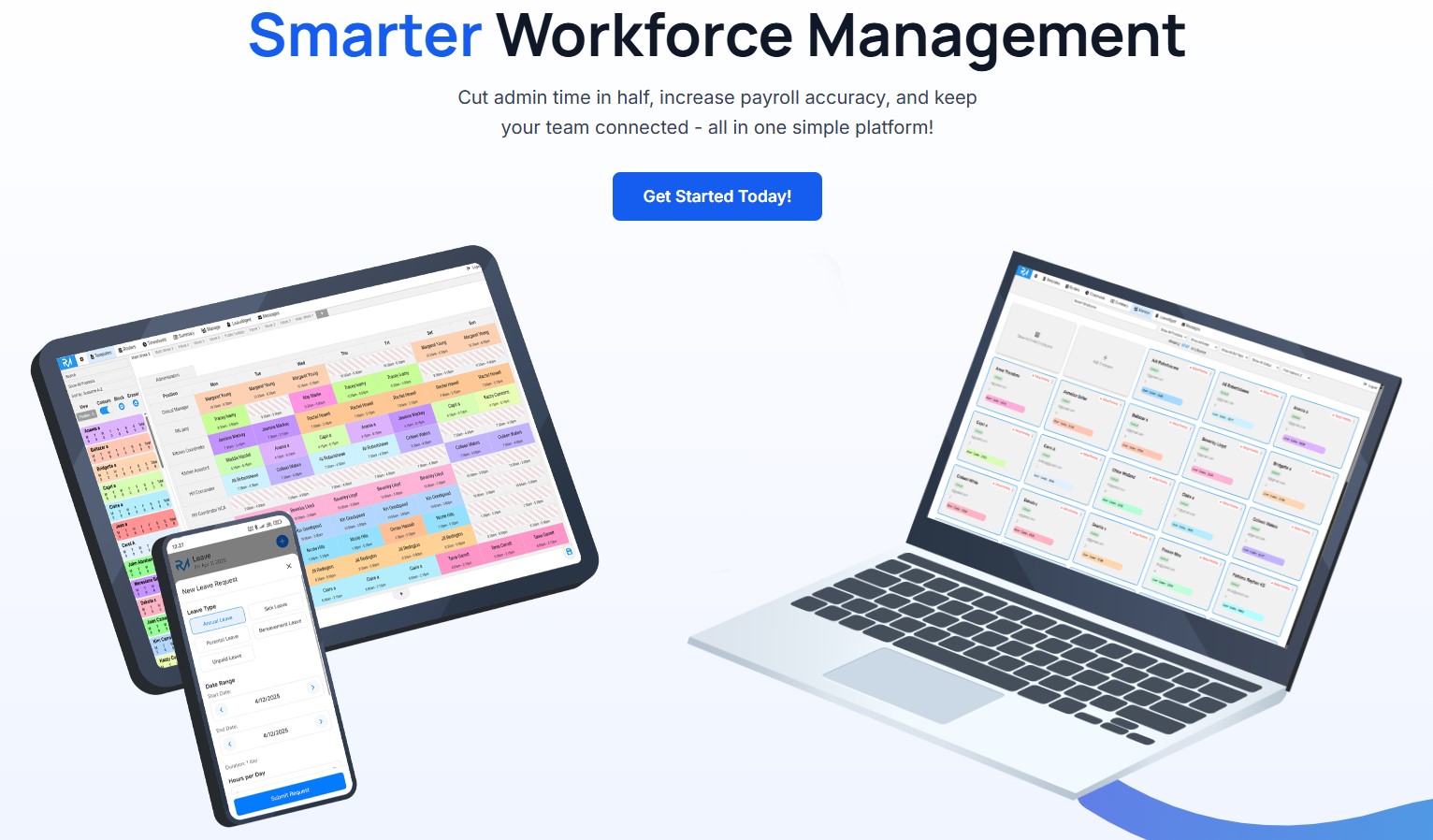 RosterMate features
