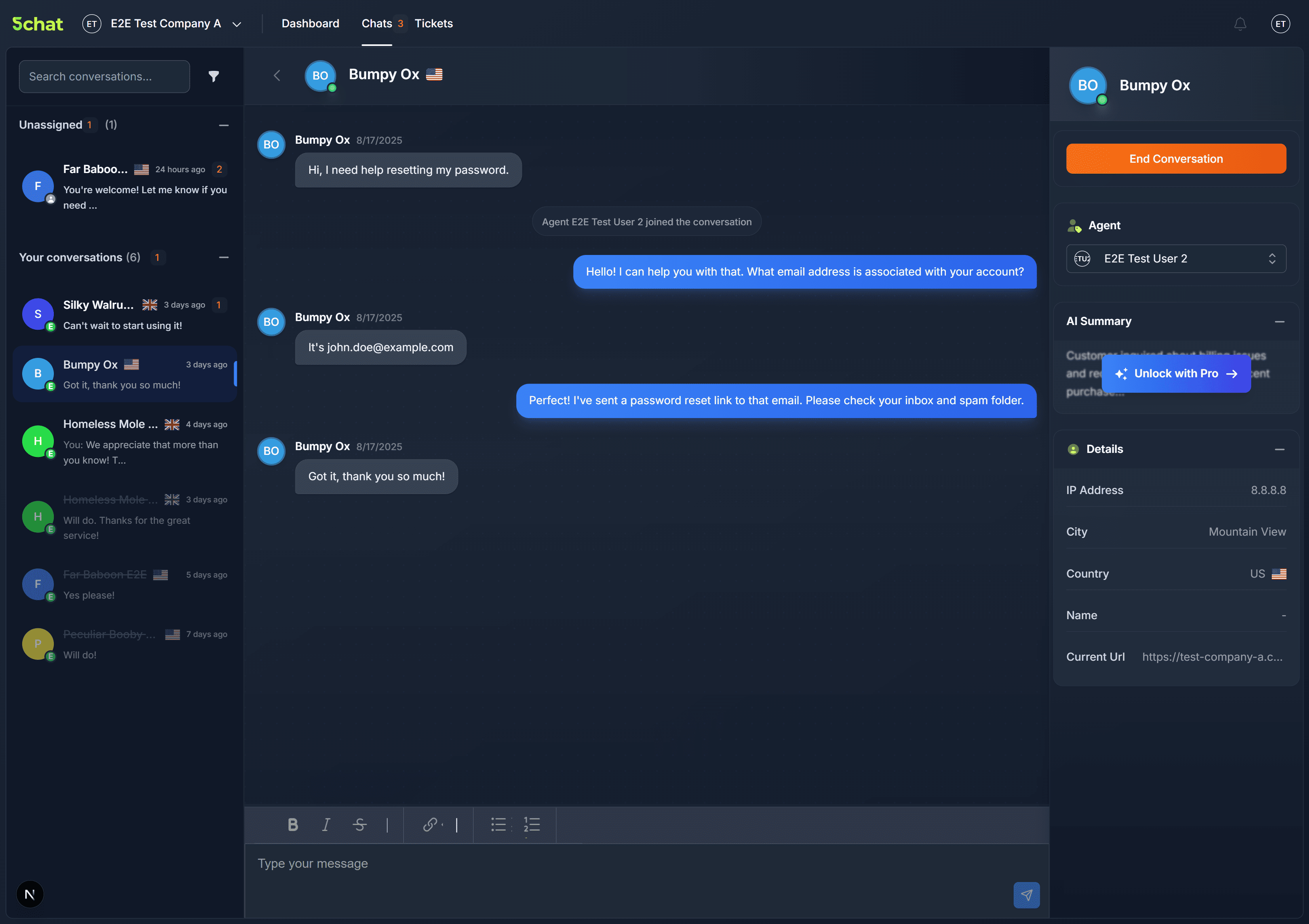 5chat features