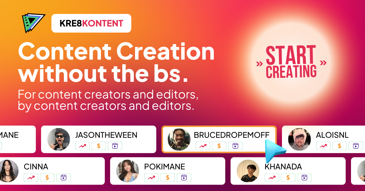 Kre8 Content features