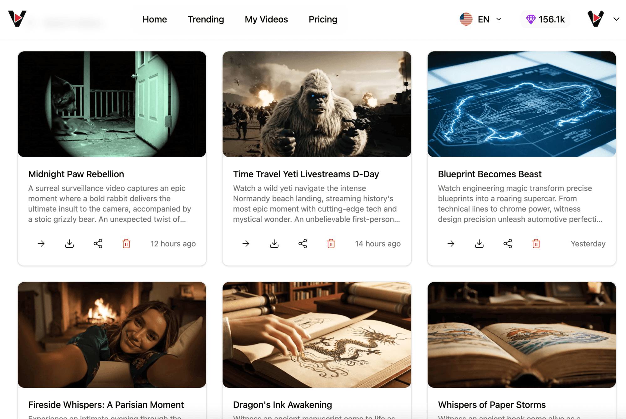 Viral AI Video Maker features