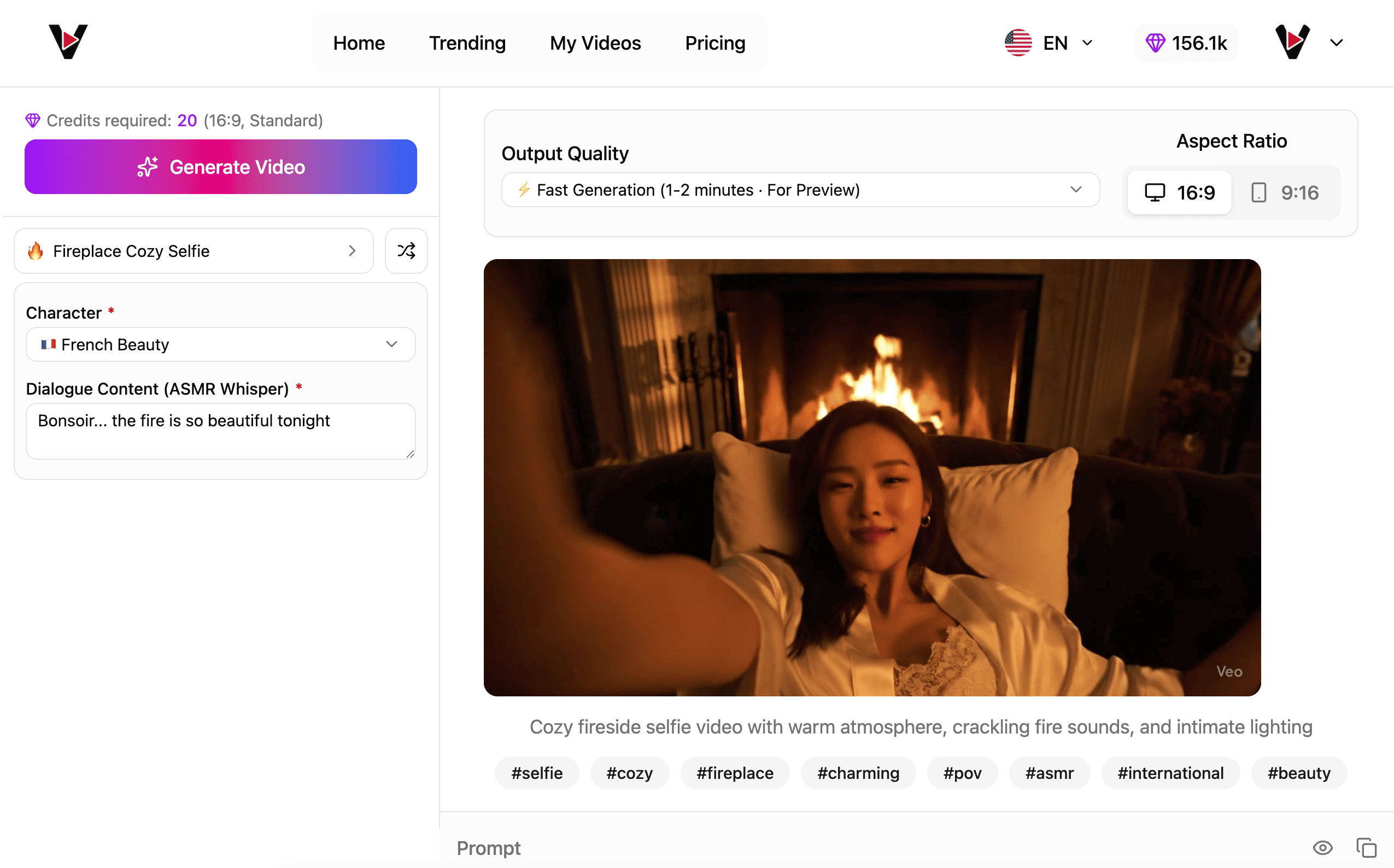 Viral AI Video Maker features