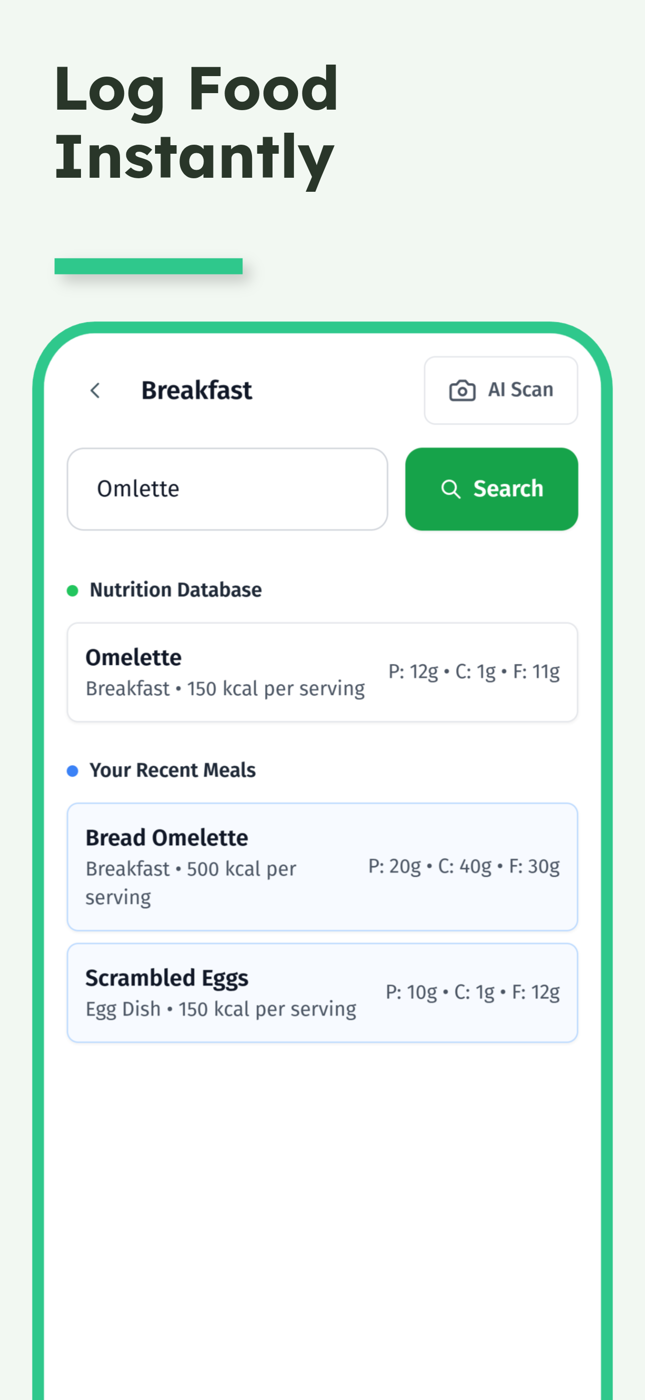Vitality: AI Health &amp; Fitness features