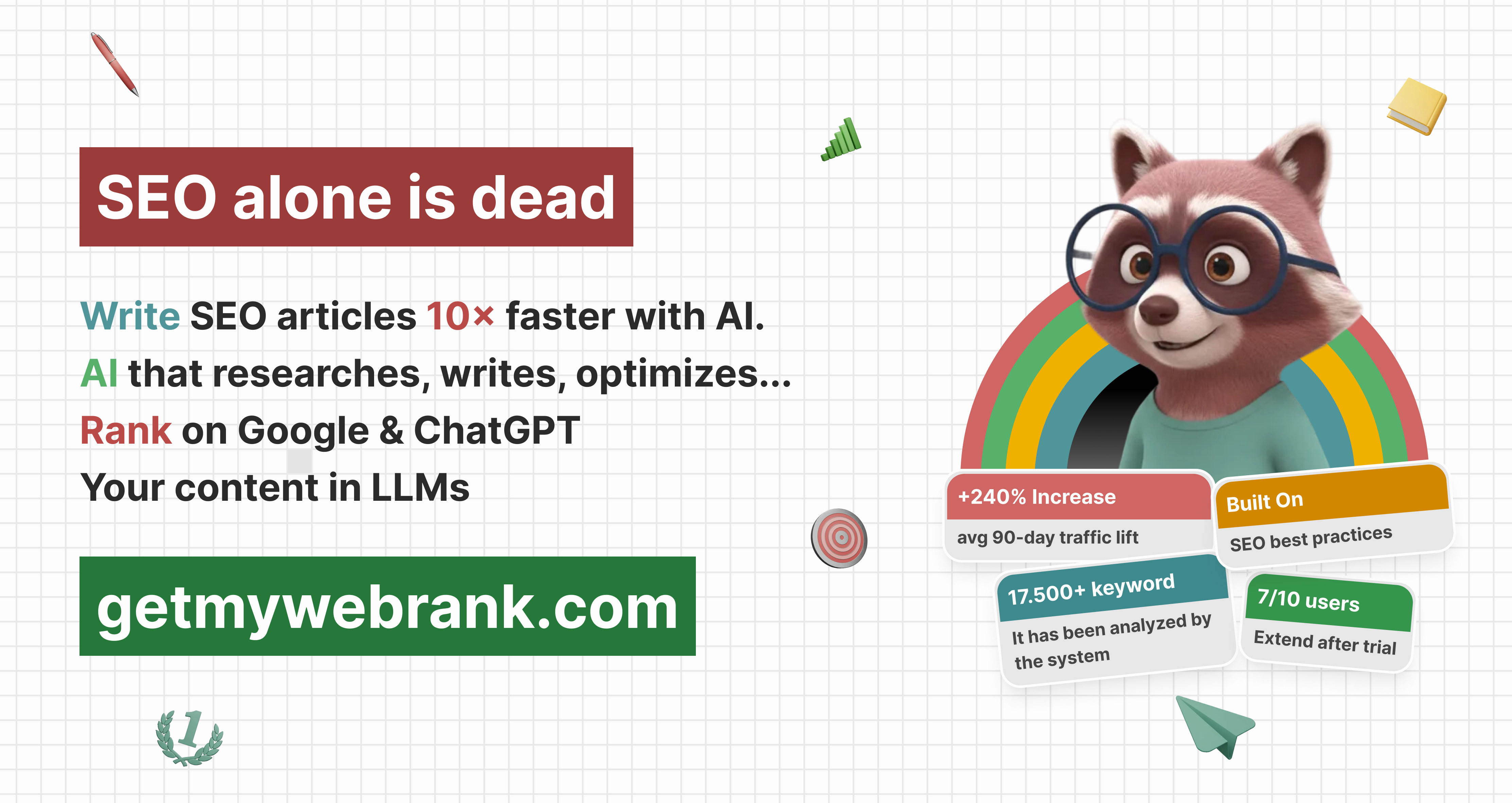 GetMyWebRank features