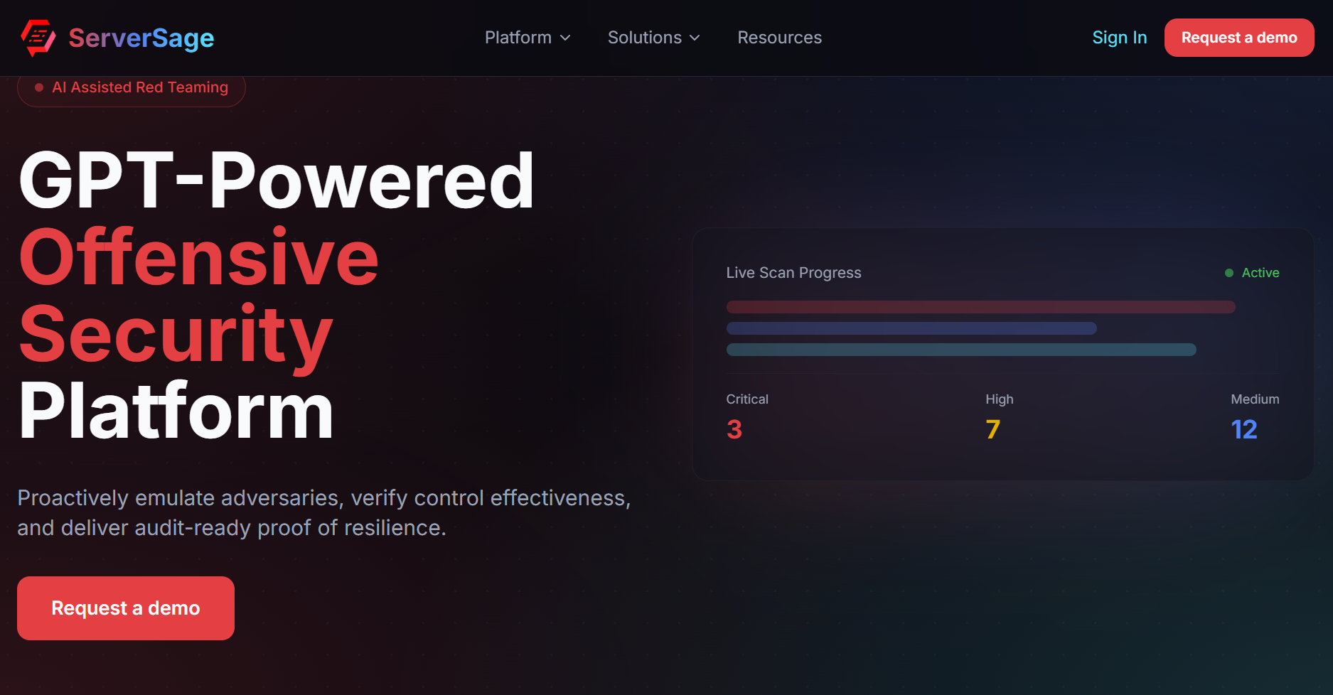 Serversage.ai features