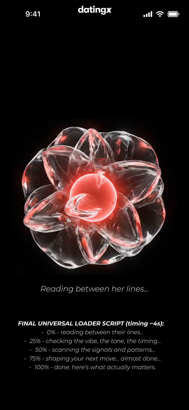 DatingX - AI Rizz Dating Co-Pilot features