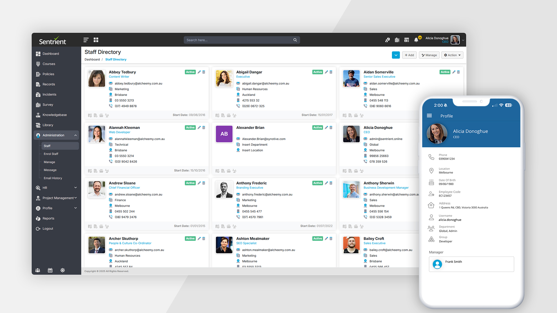 HR Software features