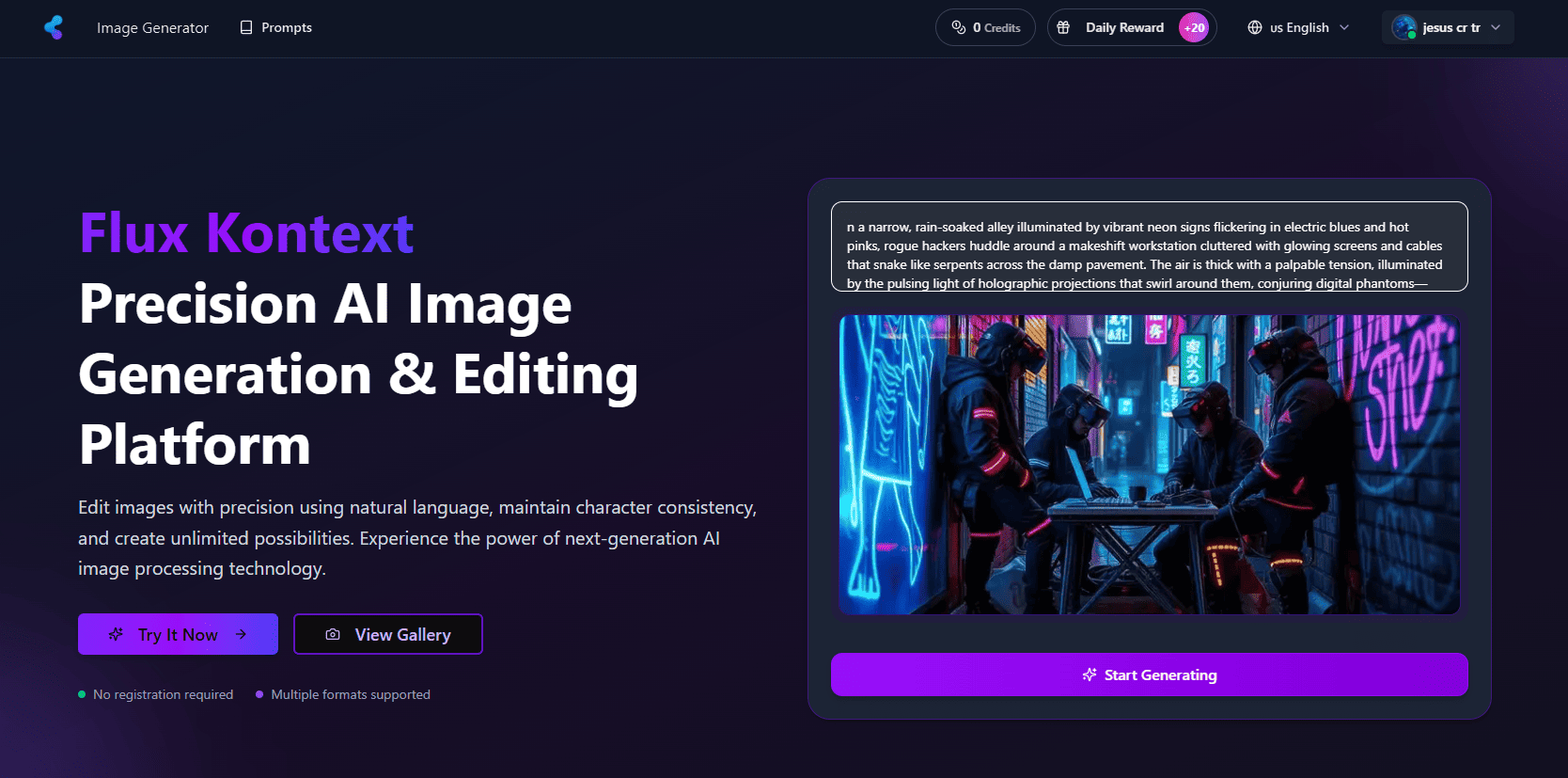 Flux Kontext AI features
