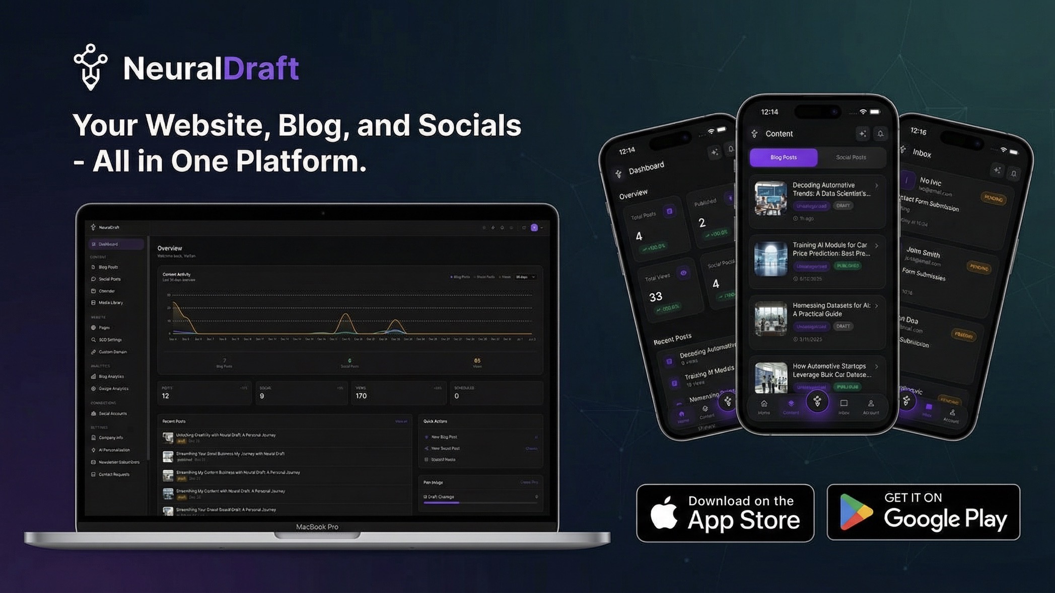 Neural Draft features