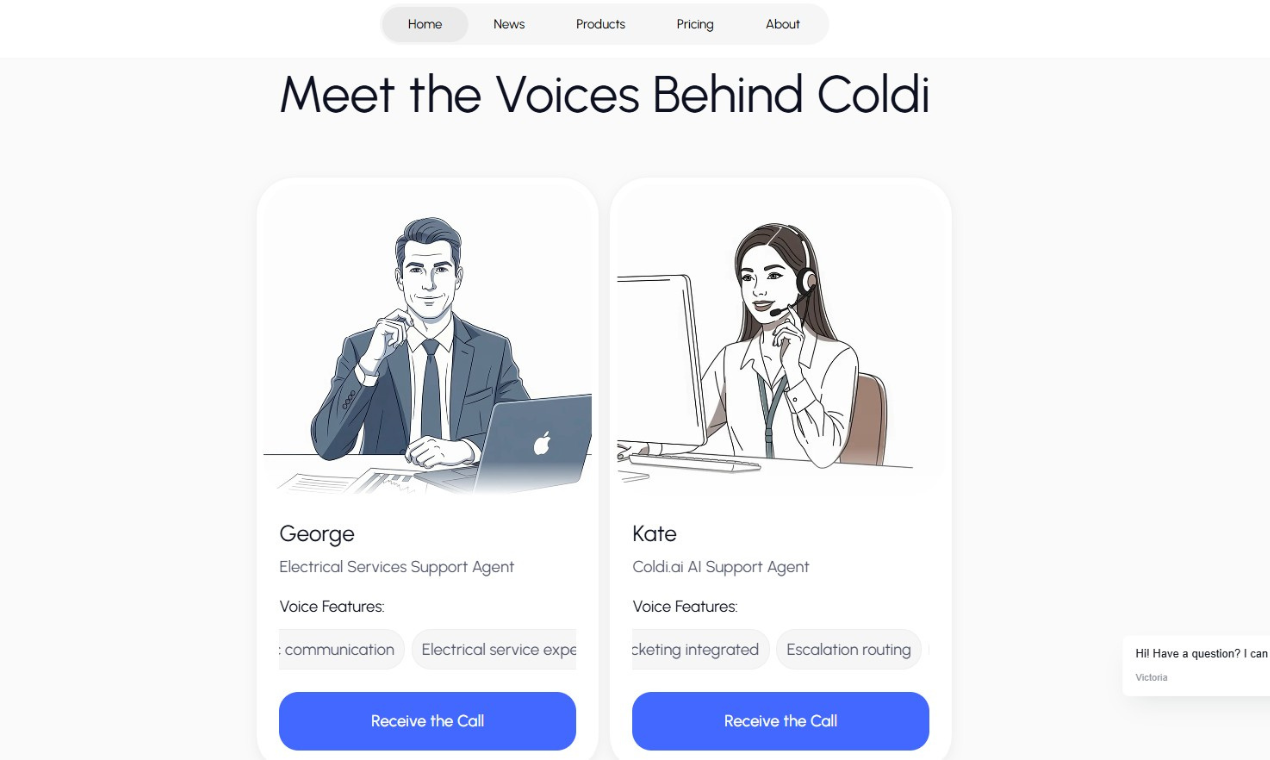 Coldi AI features