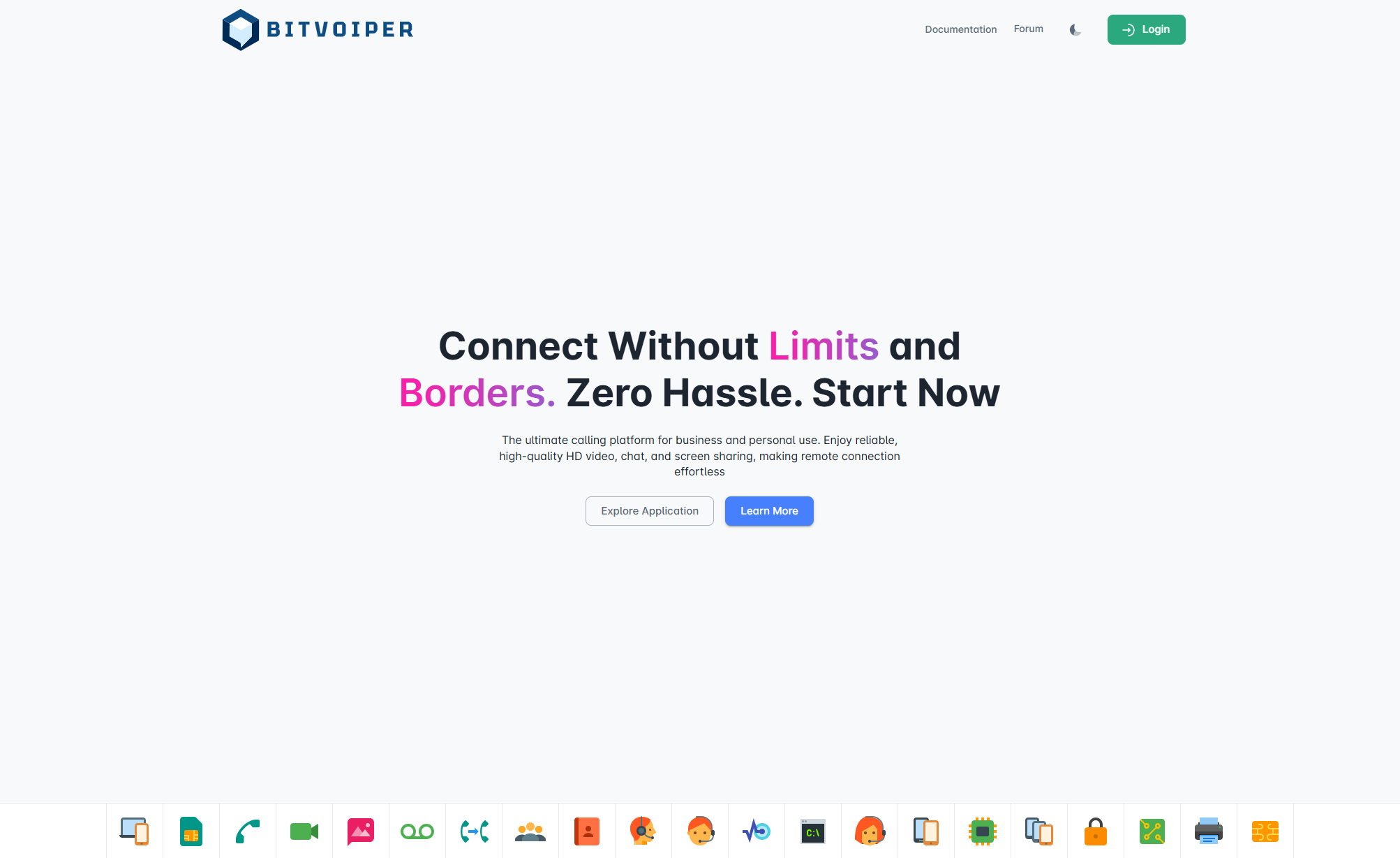 Bitvoiper features