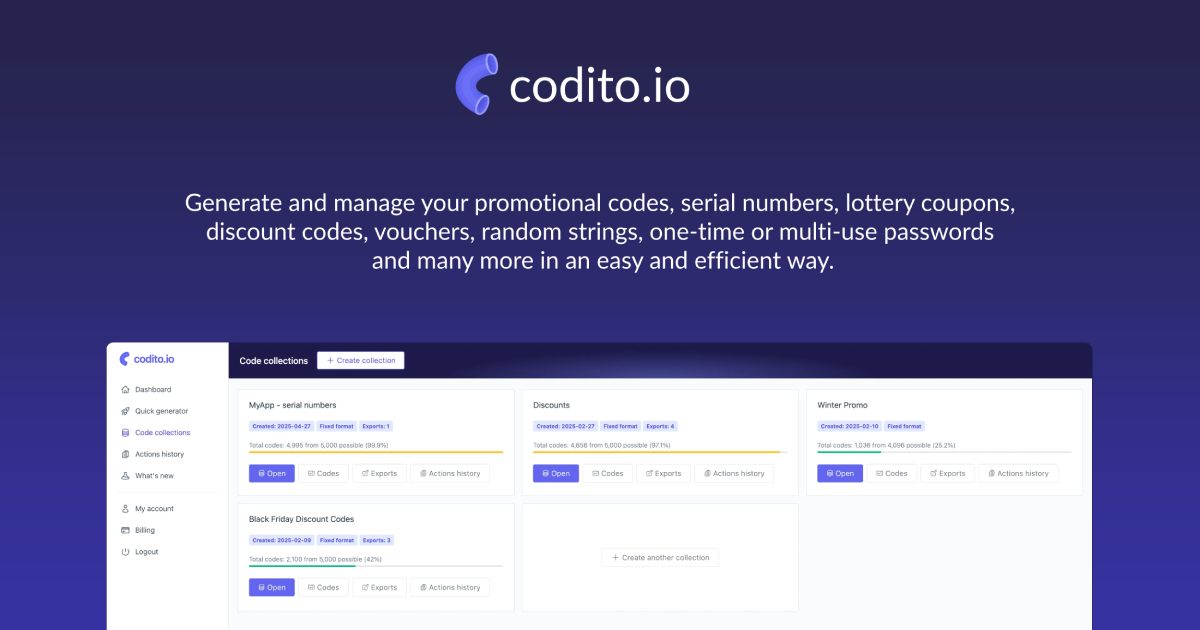 codito.io features