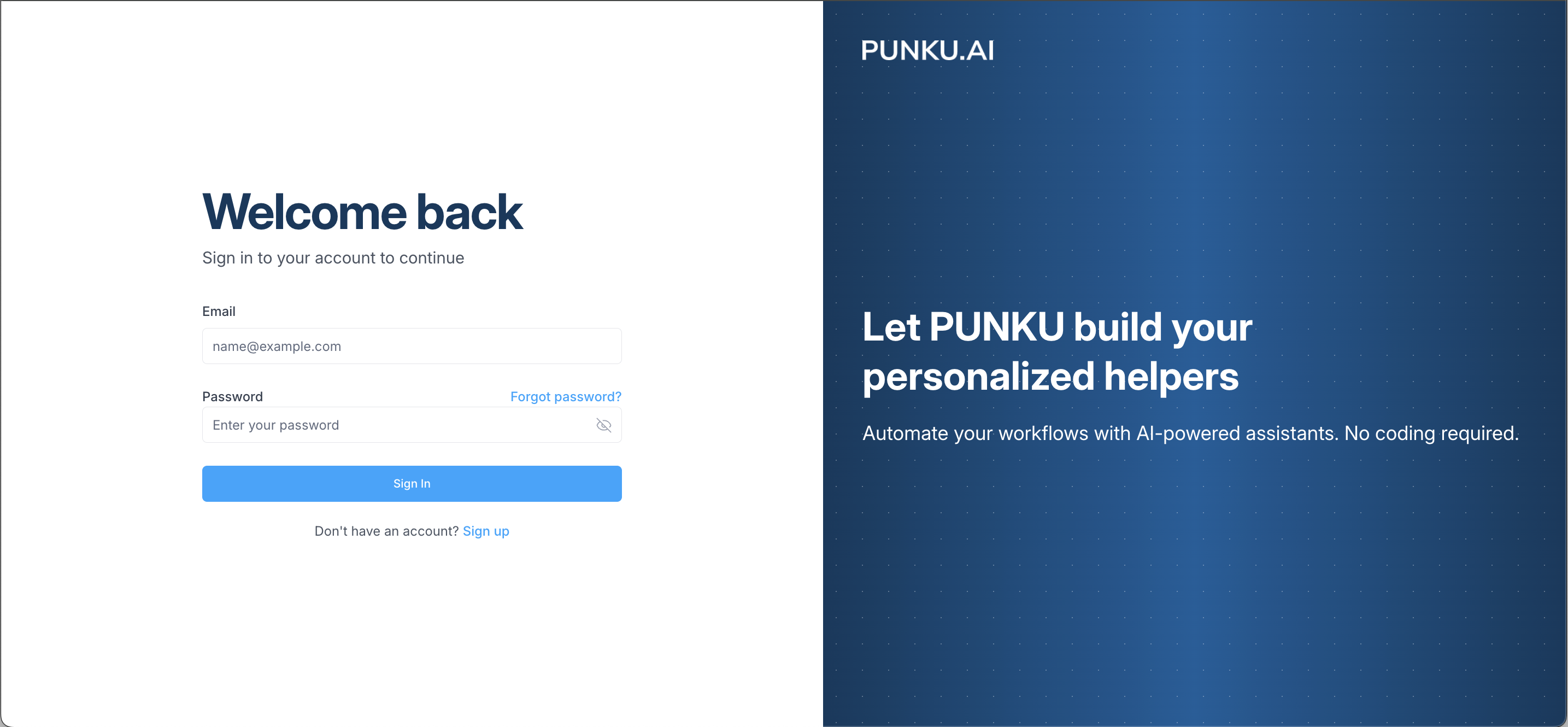 PUNKU.AI features