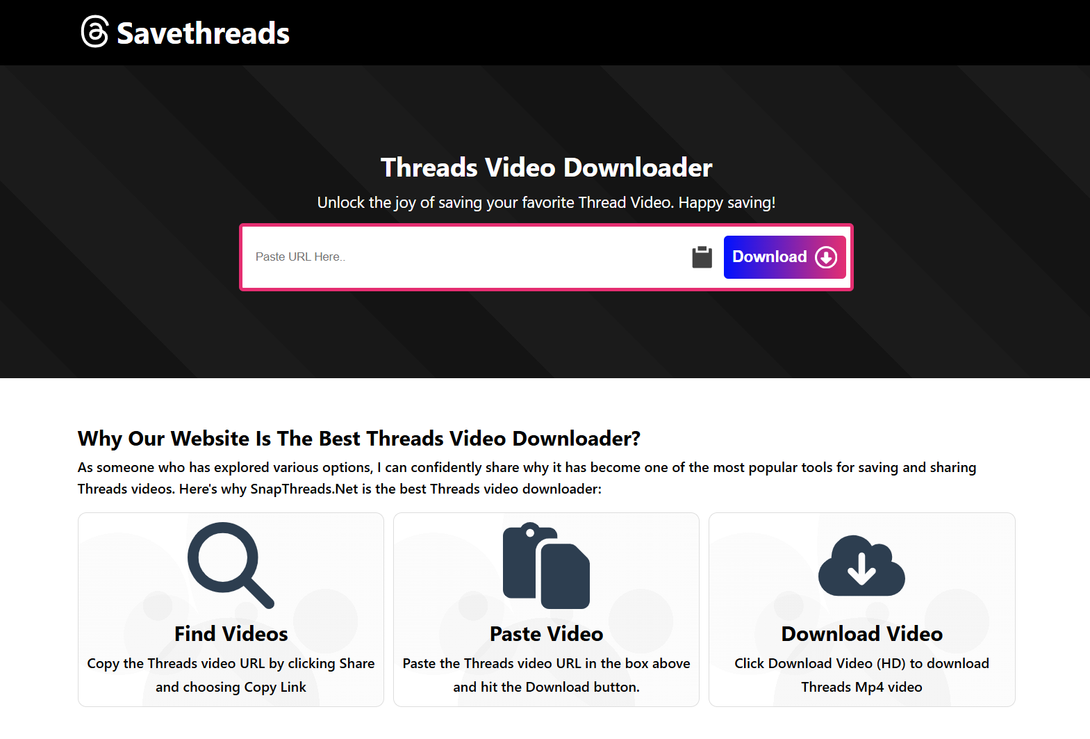 Savethreads - Threads Video Downloader: How to Download Videos Easily